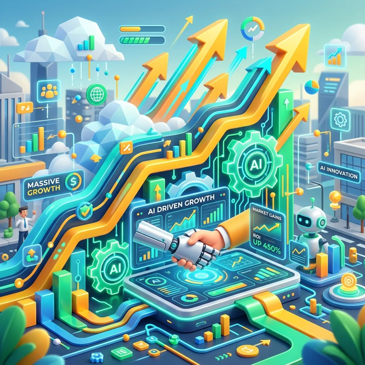 Cómo Aprovechar la Inteligencia Artificial en las Empresas: Multiplica tu Crecimiento en 4 Pasos