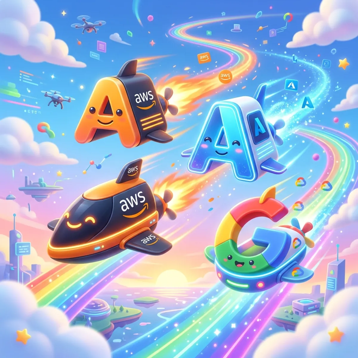 La Batalla de la Nube en 2026: AWS vs Azure vs Google Cloud (GCP)