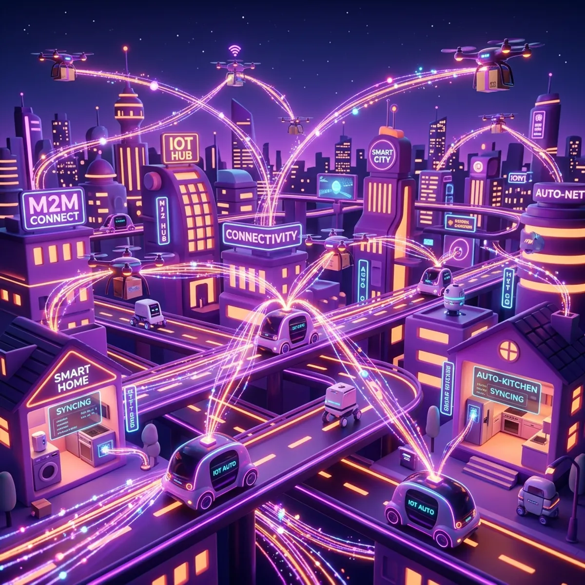 Internet de las Cosas (IoT) impulsado por M2M: Ciudades Conectadas