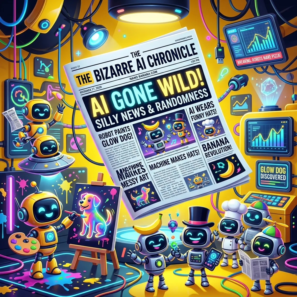 El Lado Absurdo del Algoritmo: Las Noticias Más Random de la Inteligencia Artificial